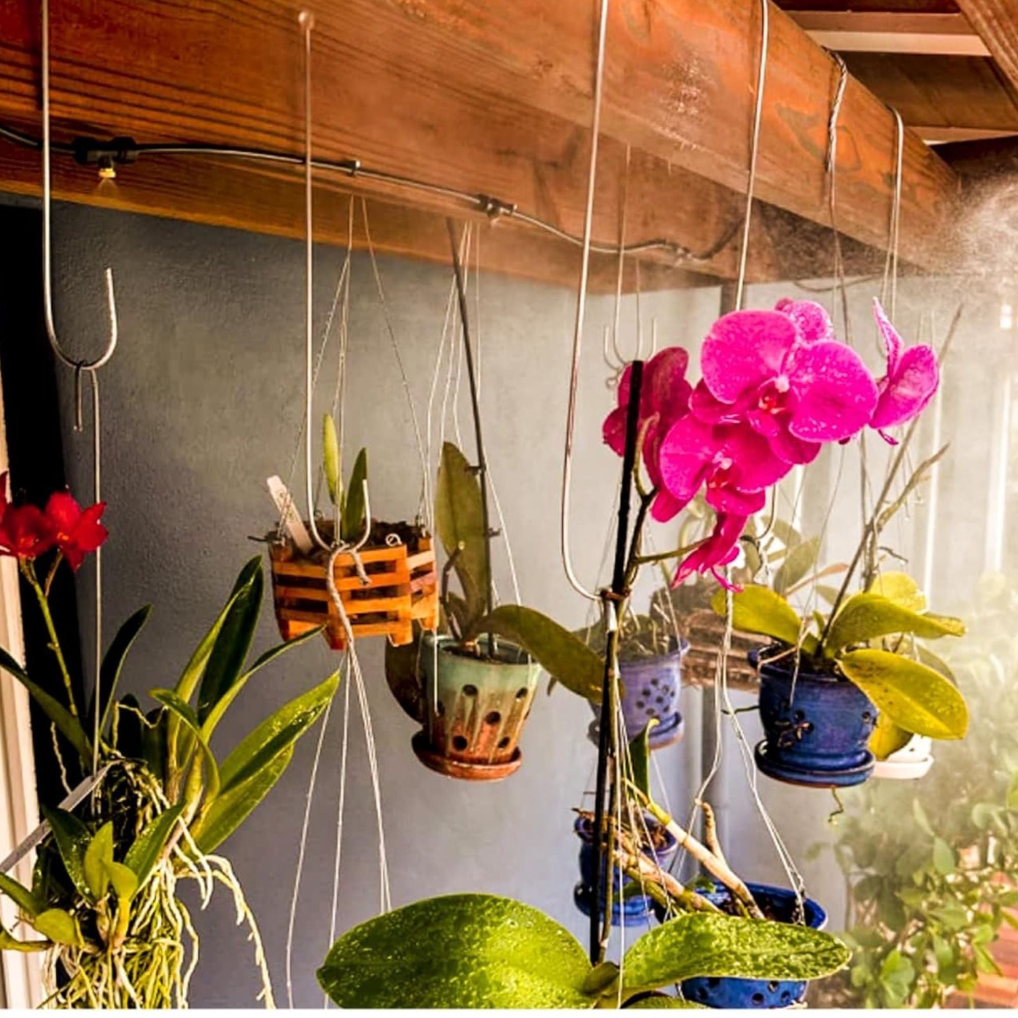 Metal Misting Cooling System – Outdoor Garden & Patio Mist Kit