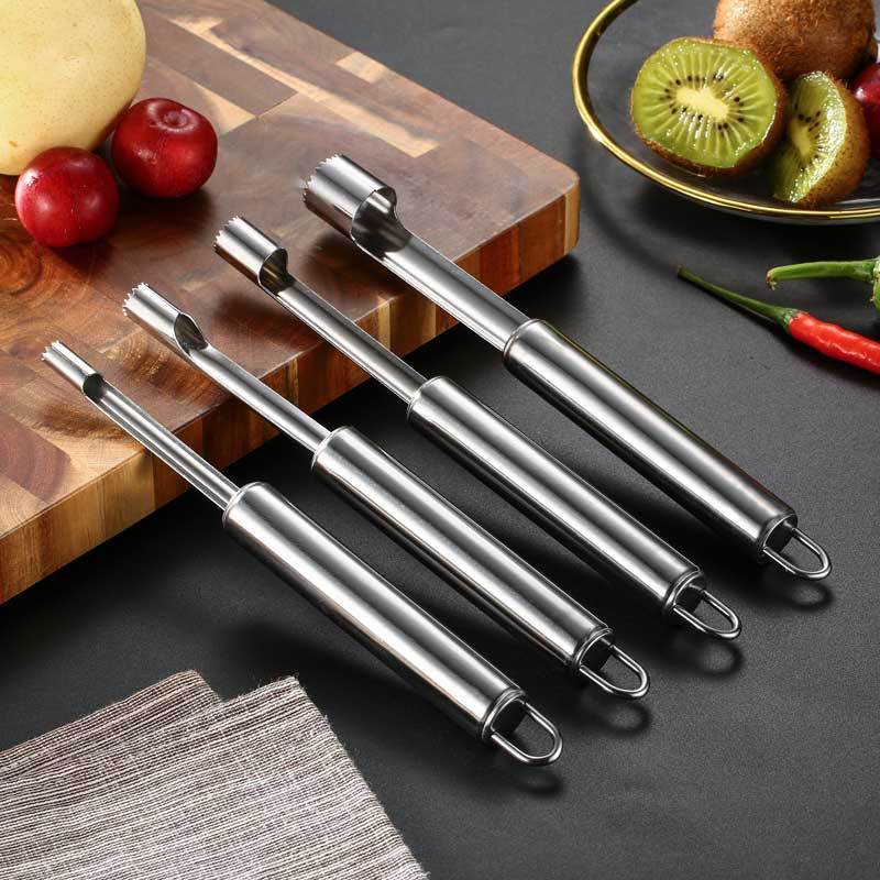 Fruit Corer & Pitter Set – Multi-Tool Stainless Steel Kit