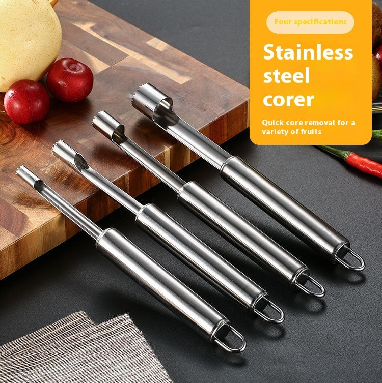 Fruit Corer & Pitter Set – Multi-Tool Stainless Steel Kit