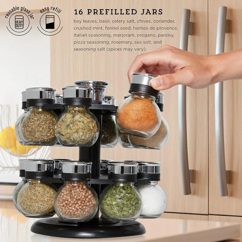 All-in-One Kitchen Spice Set – Great for Gifts & Storage