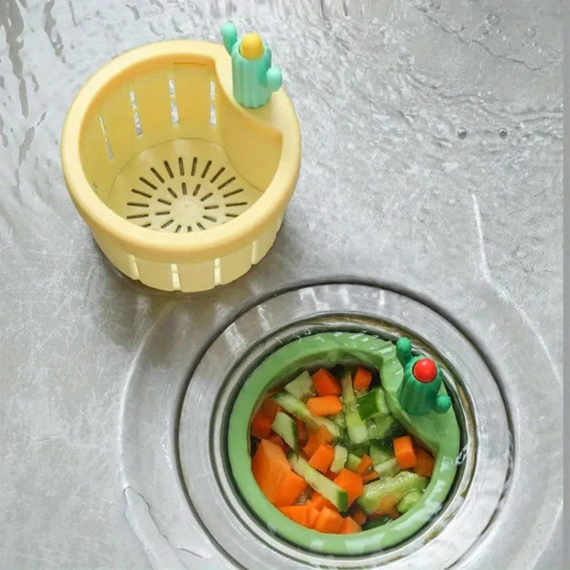Automatic Sink Strainer Basket – Anti-Clog Kitchen Filter