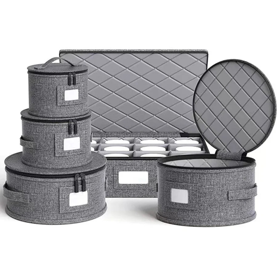 Dinnerware Storage Boxes – Plates, Glasses & Mug Protectors