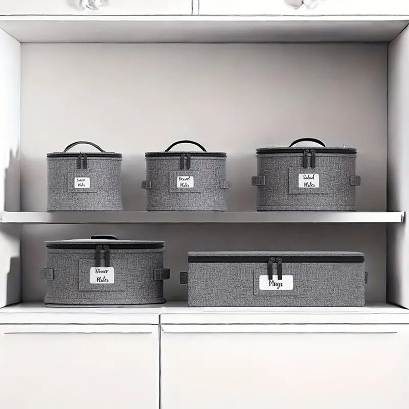 Dinnerware Storage Boxes – Plates, Glasses & Mug Protectors