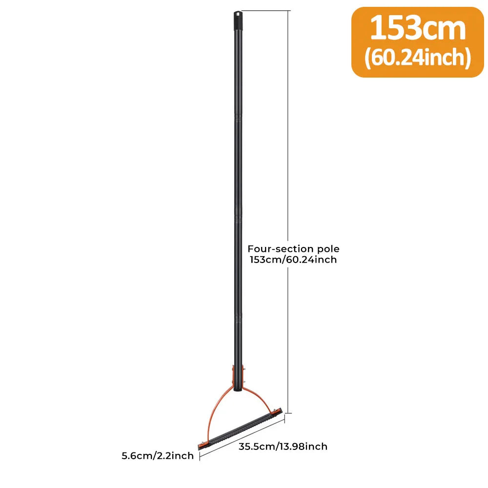 Double Edged Grass Whip – Long Handle Manual Grass & Weed Cutter for Gardening