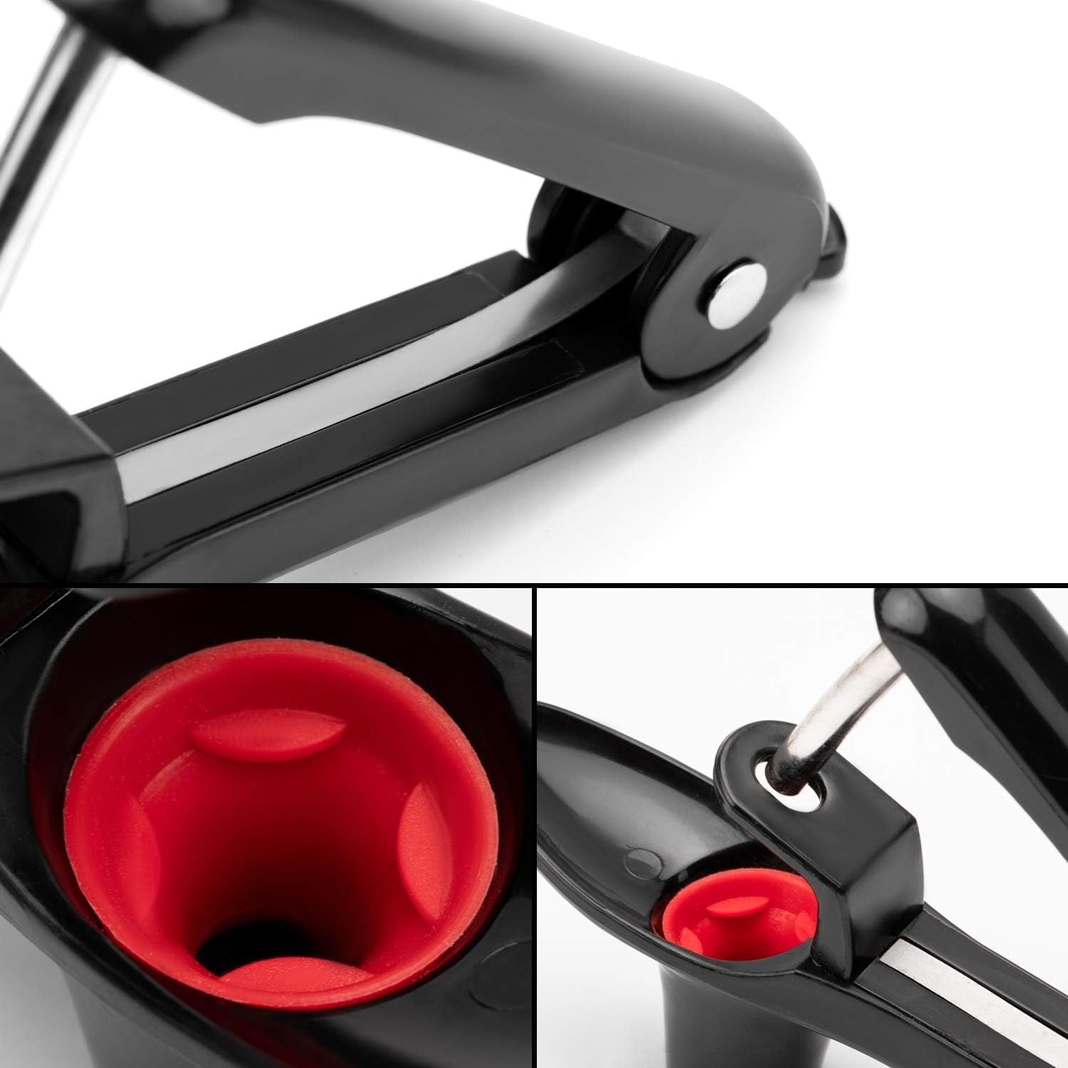 Easy Push Cherry Pitter Tool - Fast, Safe, Compact