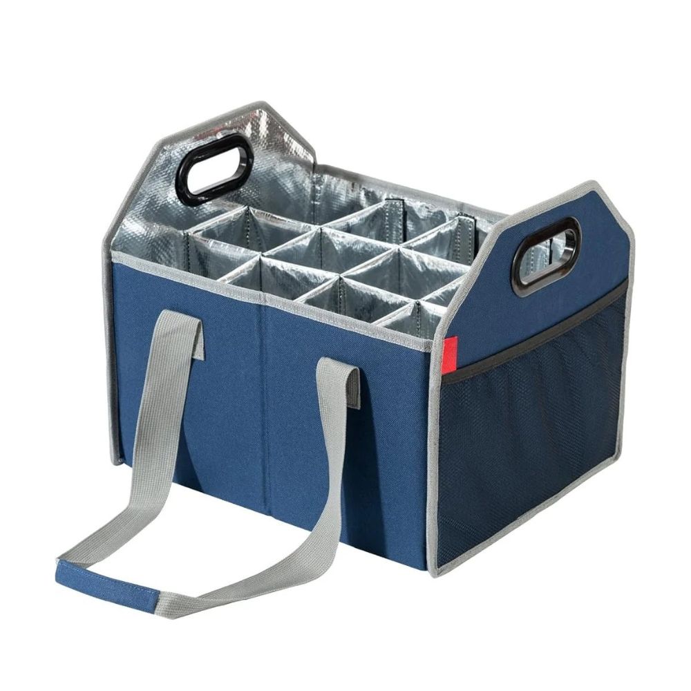 Foldable 12-Bottle Organizer – Portable, Dust-Proof & Durable
