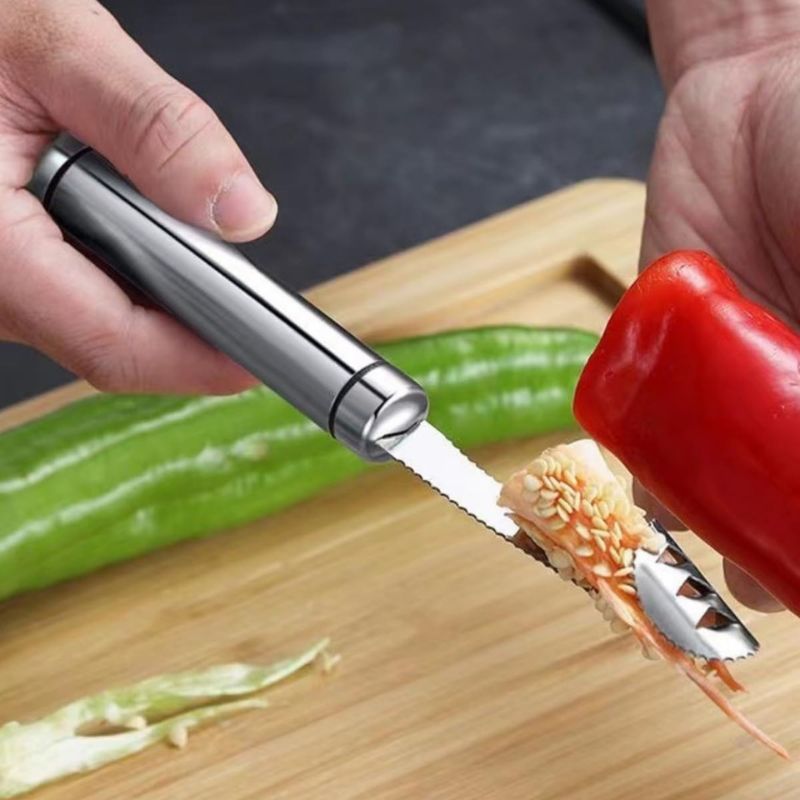 Fruit Corer & Pitter Set – Multi-Tool Stainless Steel Kit