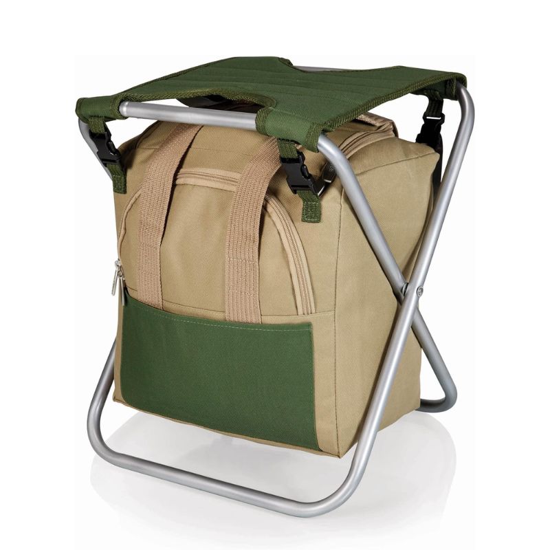 Gardener Folding Seat with Tools – Portable Garden Stool & Detachable Tote