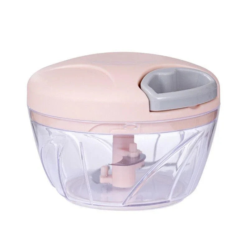 Manual Pull String Food Chopper - Garlic & Vegetable