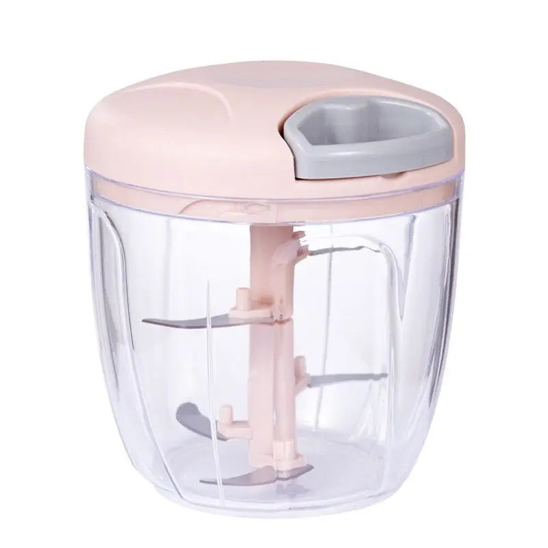 Manual Pull String Food Chopper - Garlic & Vegetable