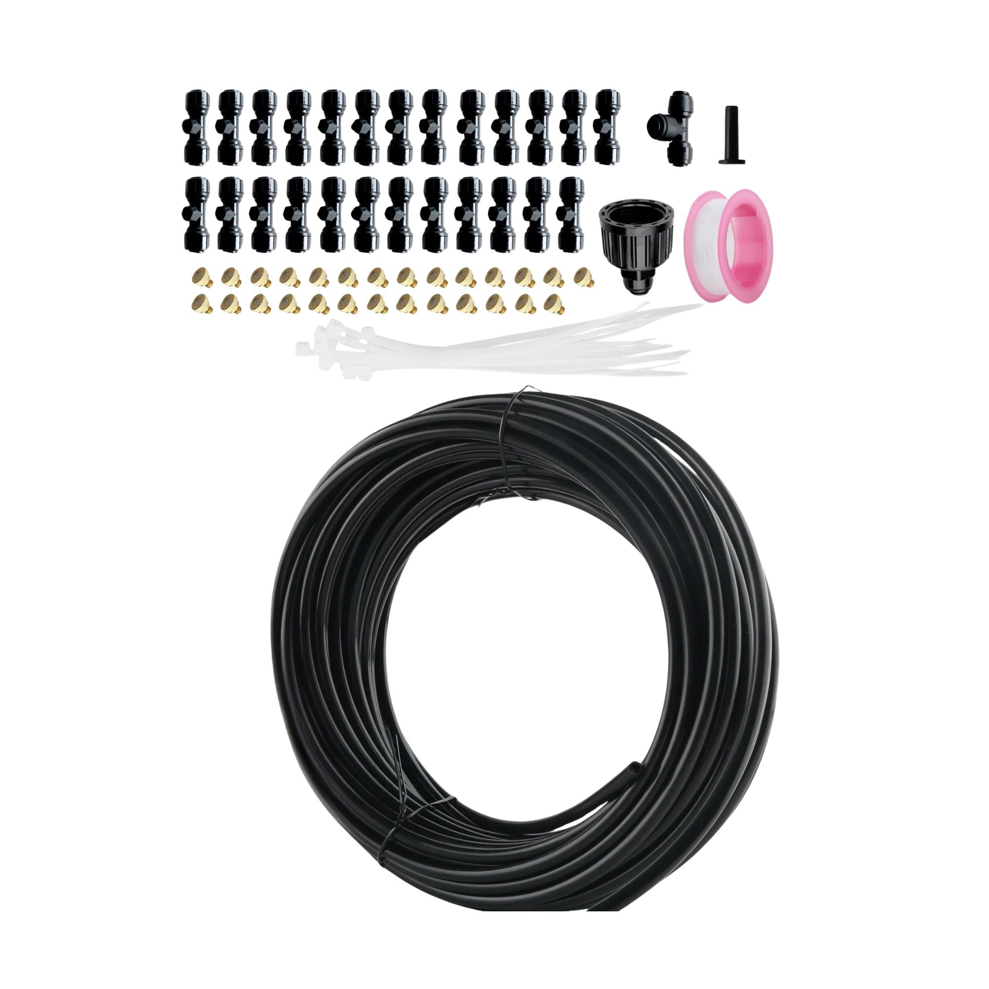 Metal Misting Cooling System – Outdoor Garden & Patio Mist Kit