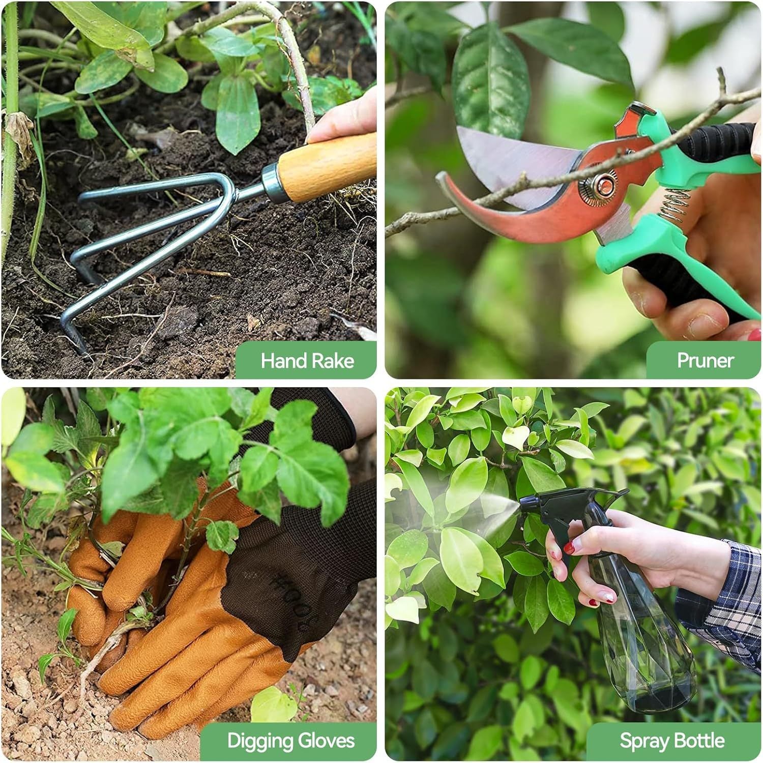 Premium Stainless Steel Gardening Tools Set - Easy Gardening & Rustproof