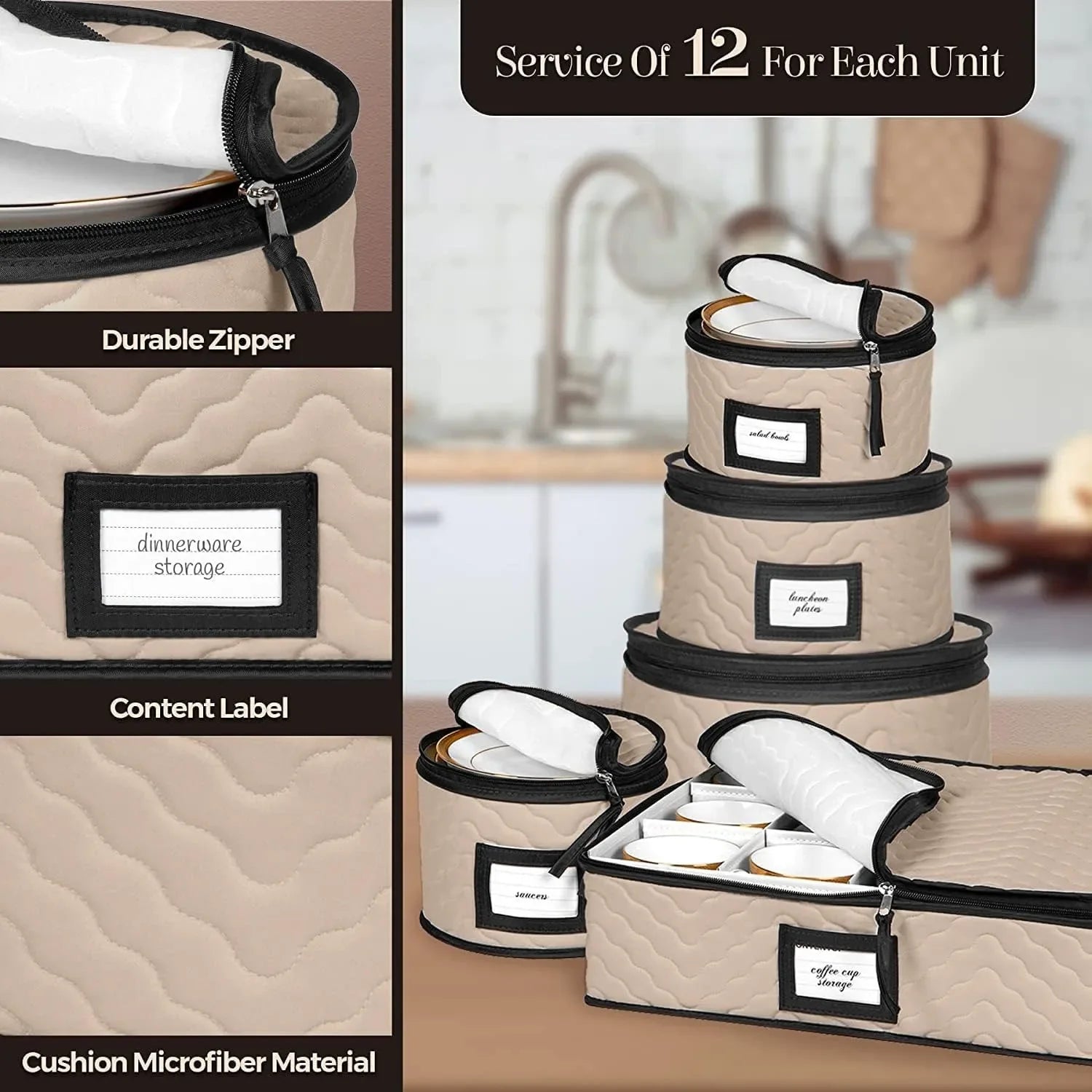 Protective Dinnerware Storage Boxes –  Dishes, Bowls & Cups
