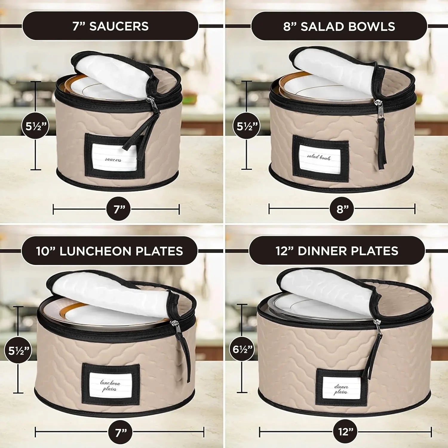 Protective Dinnerware Storage Boxes –  Dishes, Bowls & Cups