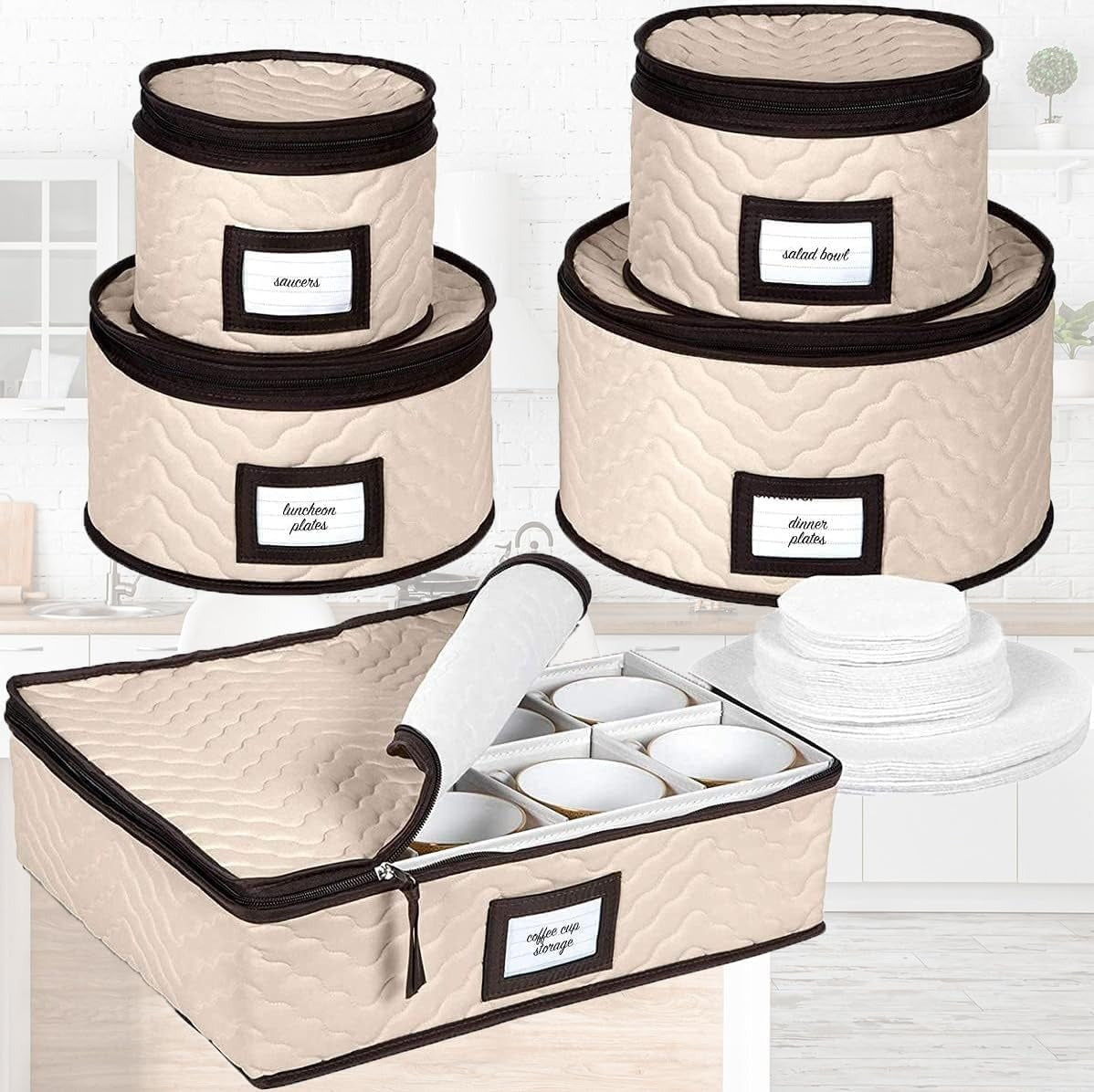 Protective Dinnerware Storage Boxes –  Dishes, Bowls & Cups