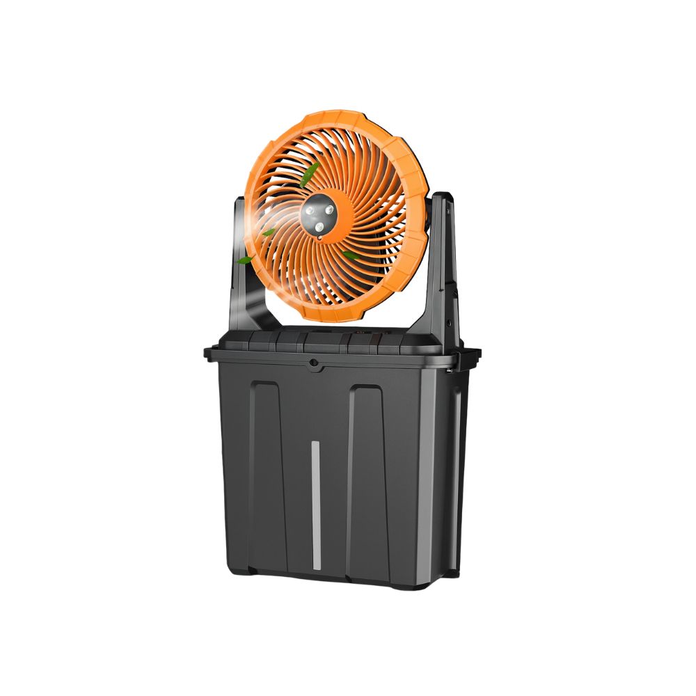 Rechargeable Misting Fan -  Patio, Tent, and Beach