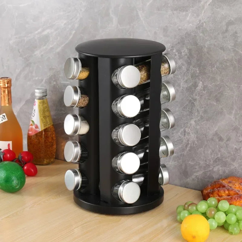 Stylish Kitchen Spice Holder - Sleek & Durable