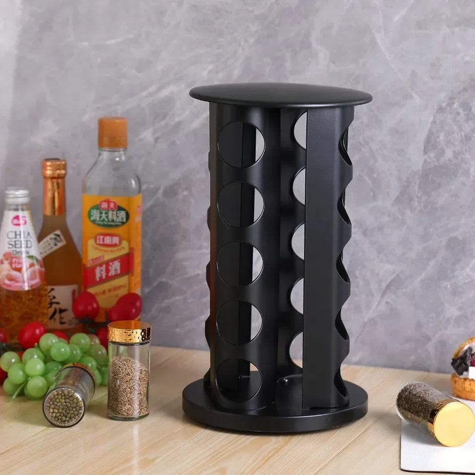 Stylish Kitchen Spice Holder - Sleek & Durable