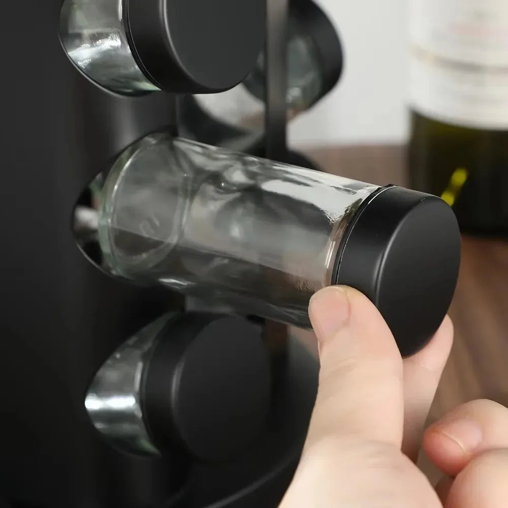 Stylish Kitchen Spice Holder - Sleek & Durable