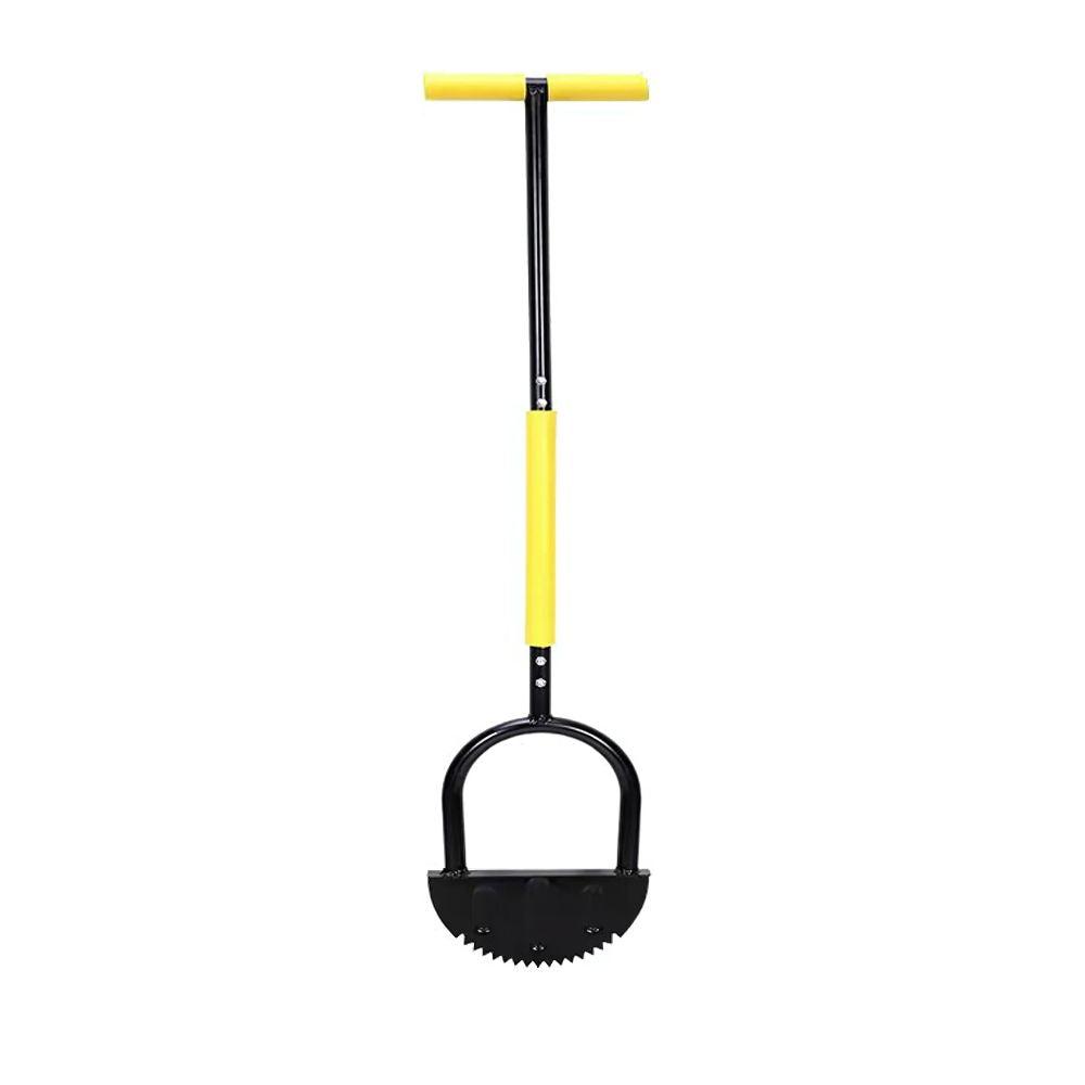 Serrated Half Moon Lawn Edger - Grass Cutter for Garden, Sidewalk, Flower Beds