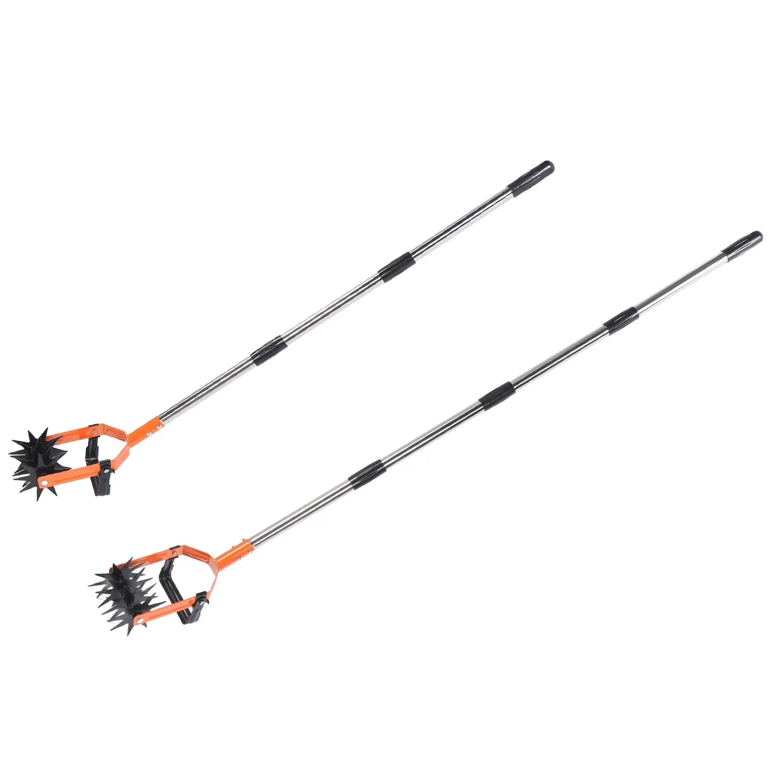 Stainless Steel Garden Hand Tiller – 4 Gear Adjustable Cultivator