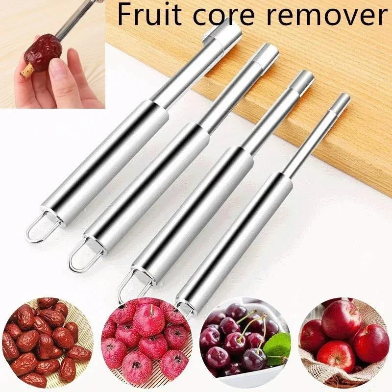 Fruit Corer & Pitter Set – Multi-Tool Stainless Steel Kit