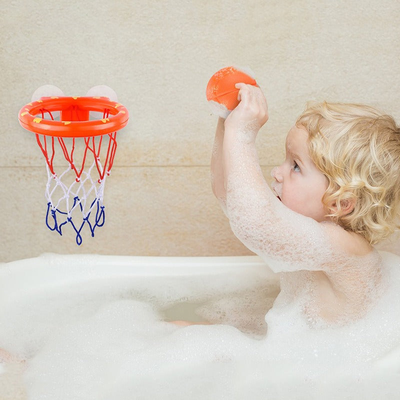 Basketball Hoop with Suction Cup – Interactive Tub Toy for Kids & Toddlers