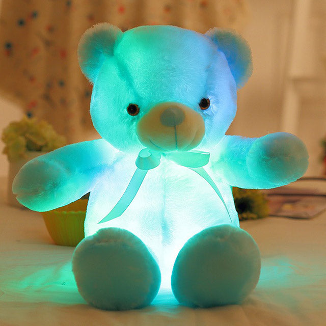 LED Glowing Teddy Bear Plush 20" – Colorful Light-Up Stuffed Toy for Kids