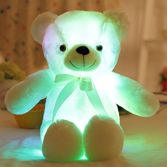 LED Glowing Teddy Bear Plush 20" – Colorful Light-Up Stuffed Toy for Kids