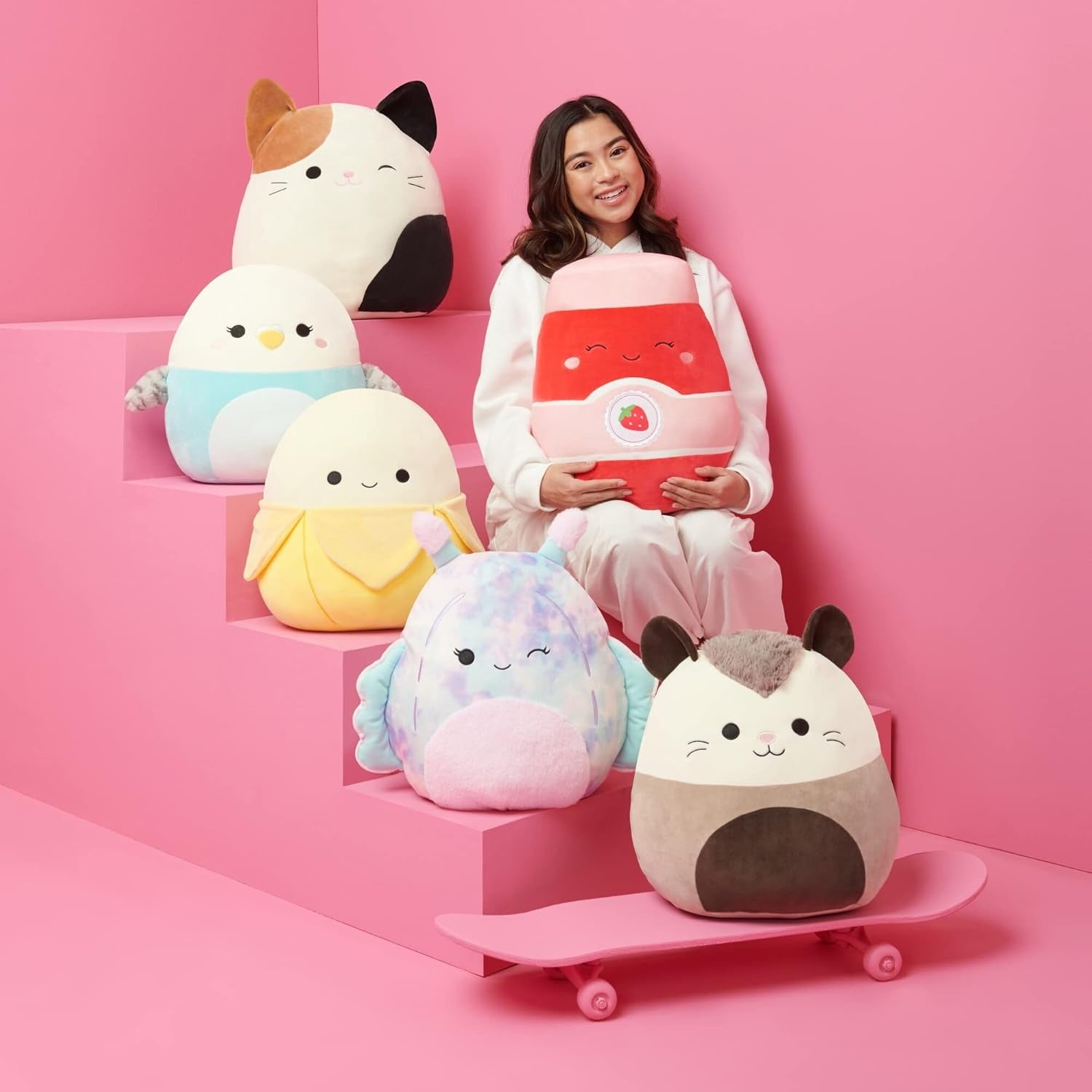 Squishmallow Super Soft Plush Toy & Pillow