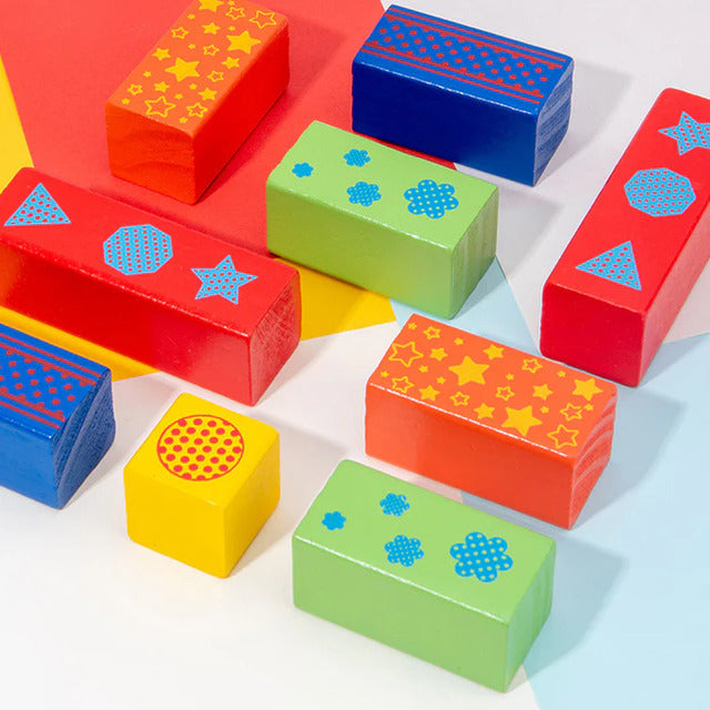 Wooden Marble Run Game –  Educational Marble Construction Toy for Kids