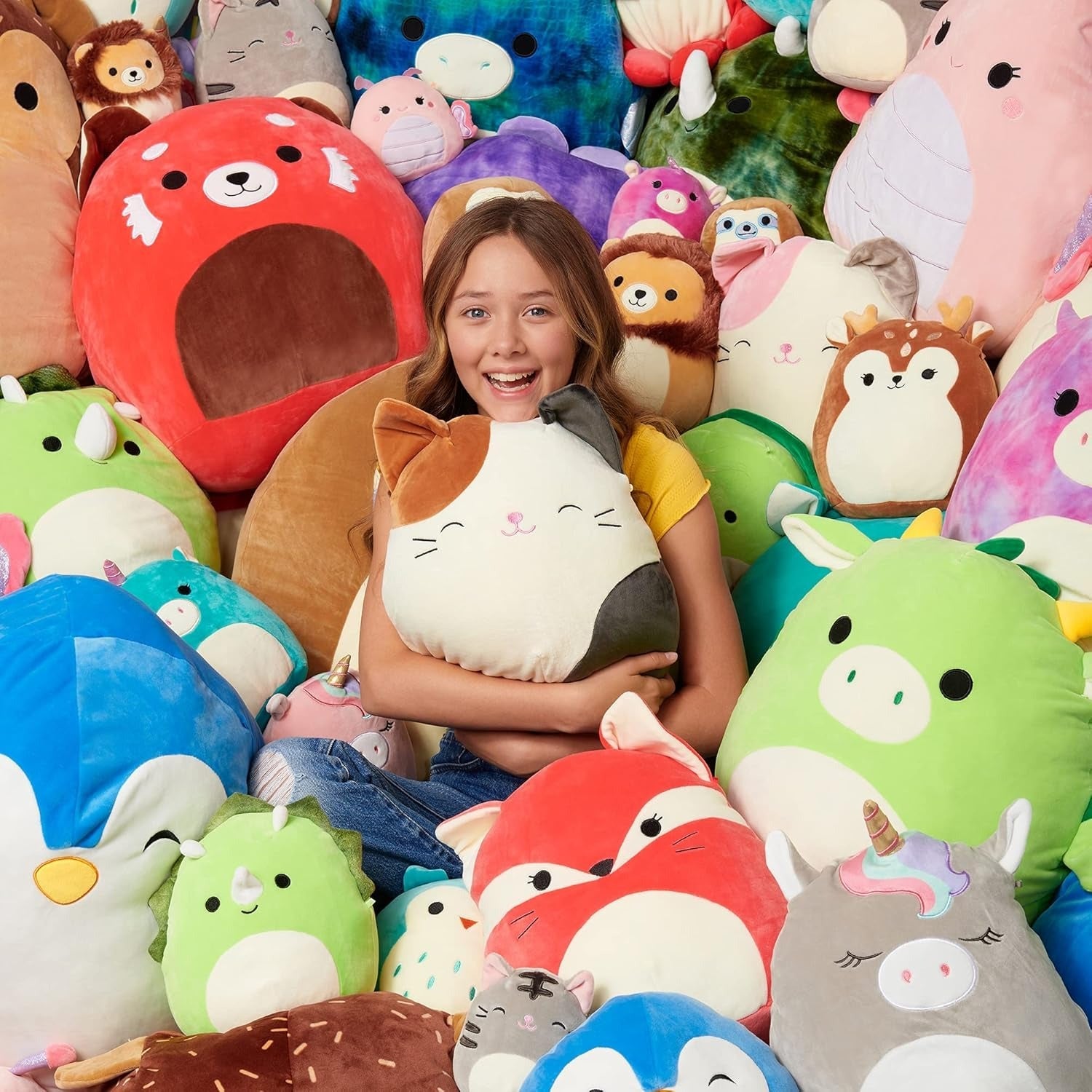 Squishmallow Super Soft Plush Toy & Pillow