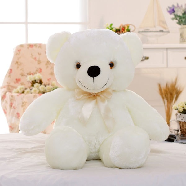 LED Glowing Teddy Bear Plush 20" – Colorful Light-Up Stuffed Toy for Kids