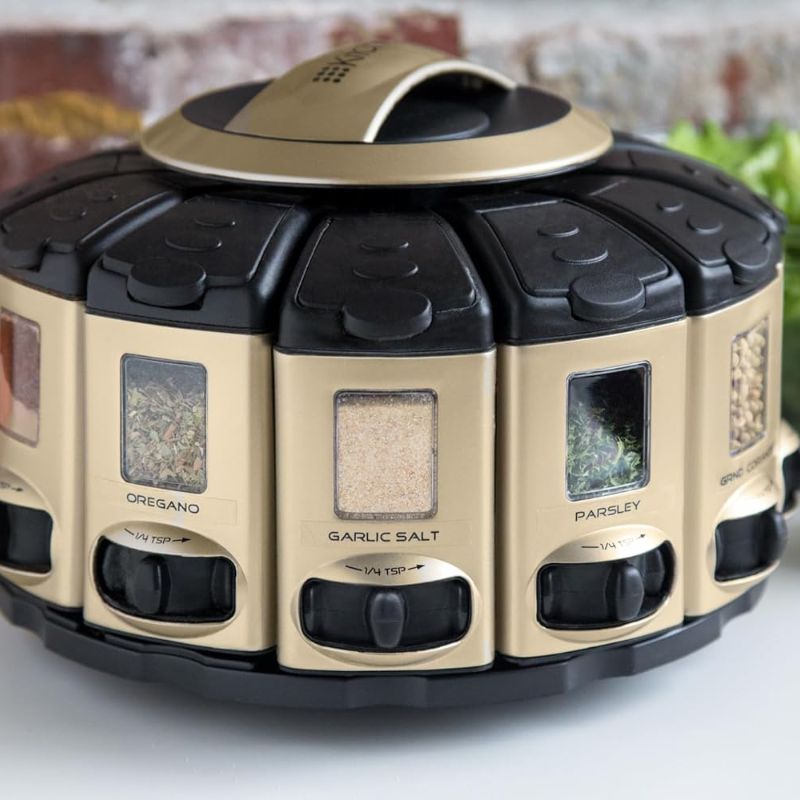 Automatic Spice Box - with Built In Digital Scale