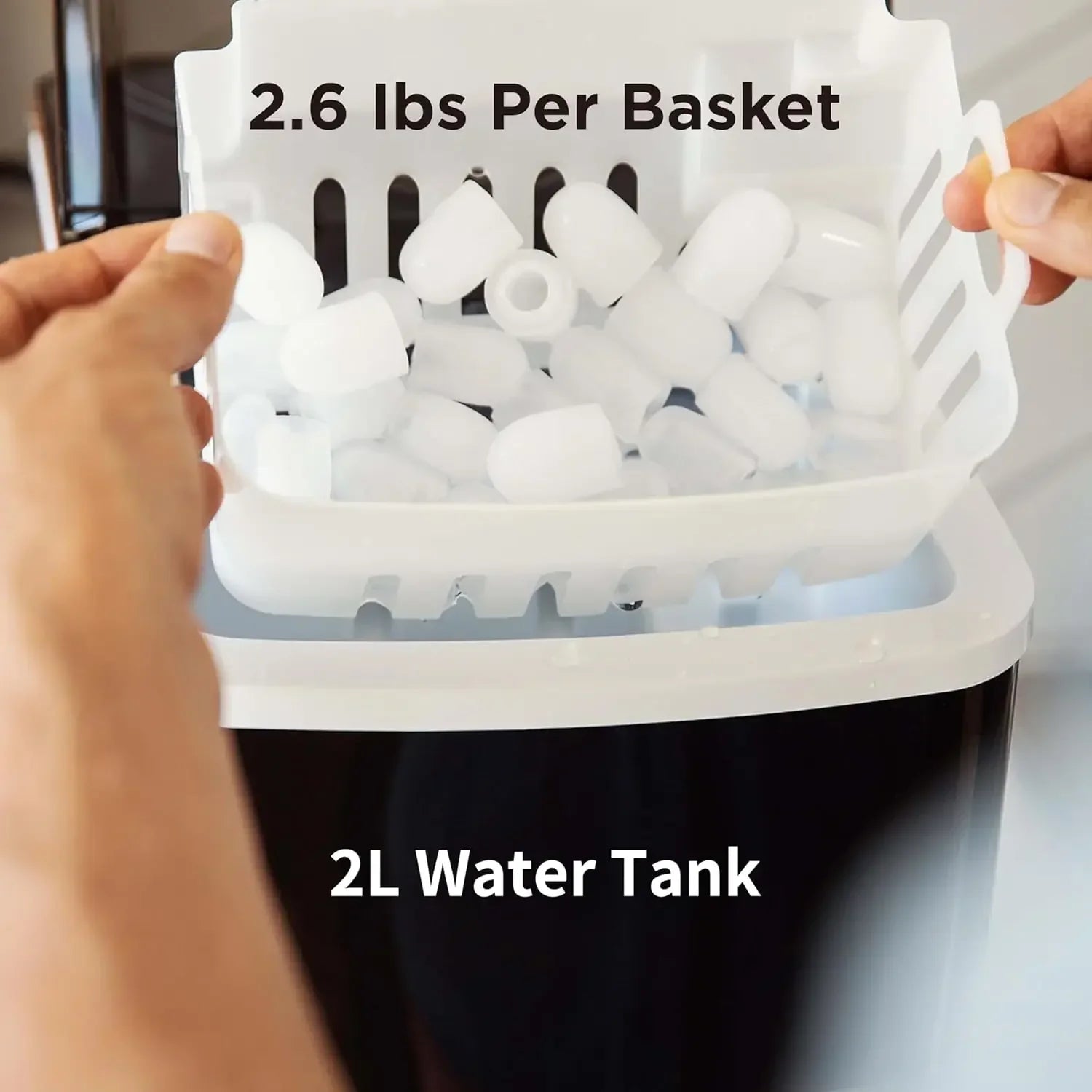 Compact Ice Maker – Quiet, Fast & Easy to Use