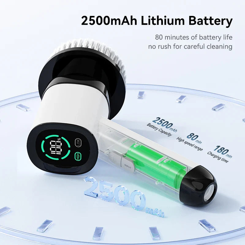 Cordless Spin Scrubber - Floor, Tile & Tub Cleaning