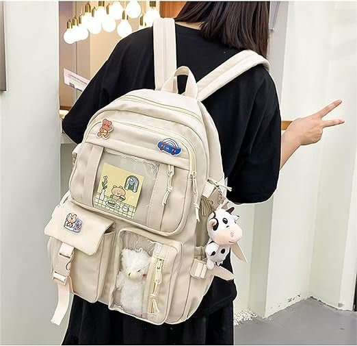 Kawaii Backpack for Teen Girls & Students